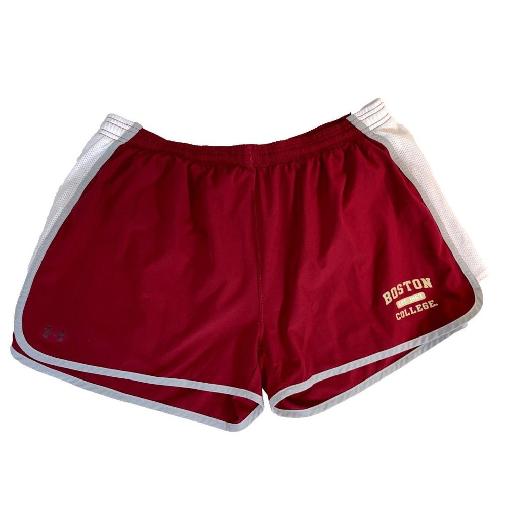 Boston College Under Armour athletic running training shorts XL